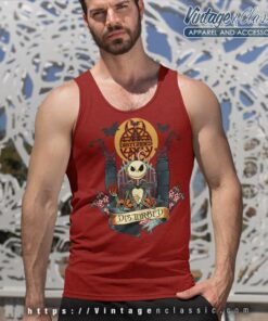 Jack Skellington Disturbed Halloween Tank Top Racerback