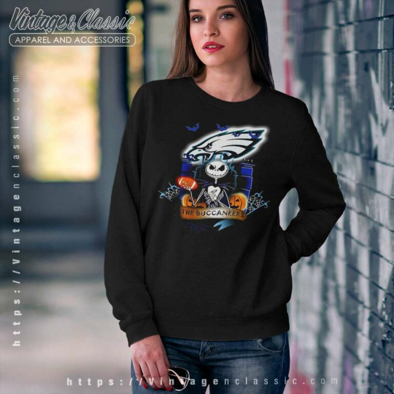 Jack Skellington Eagles Halloween Shirt Philadelphia Eagles Sweatshirt Jack Skellington Eagles Halloween Shirt Philadelphia Eagles Sweatshirt