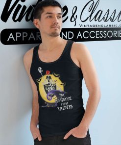 Jack Skellington Las Vegas Raiders The Nightmare From Raiders Halloween Tank Top Racerback