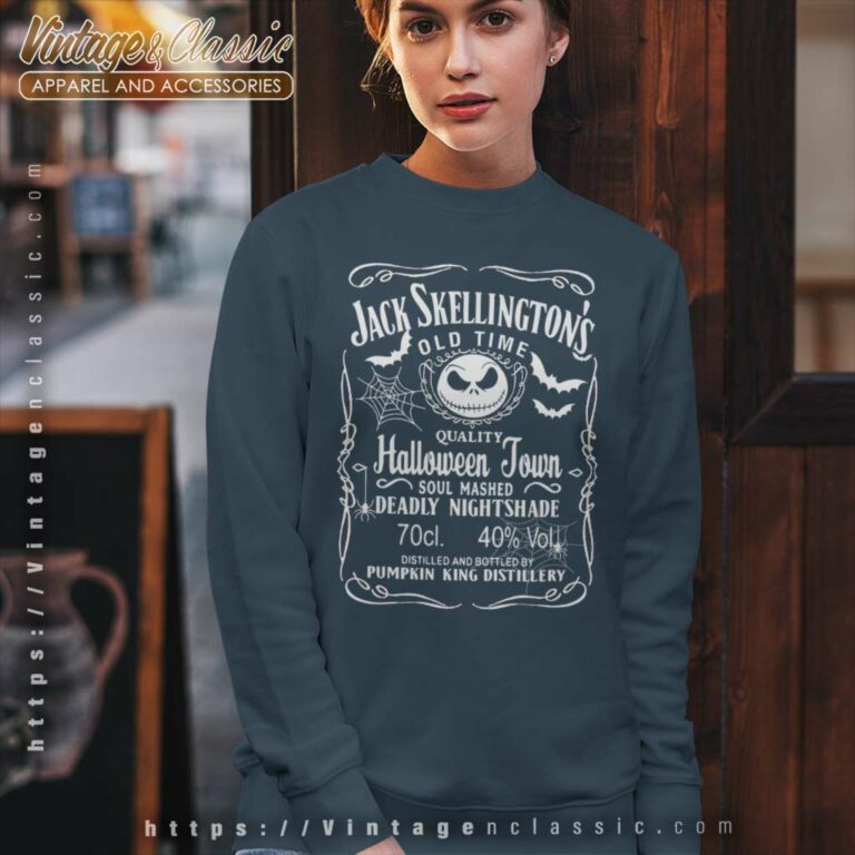 Jack Skellington Pumpkin King Distillery Sweatshirt Jack Skellington Pumpkin King Distillery Sweatshirt