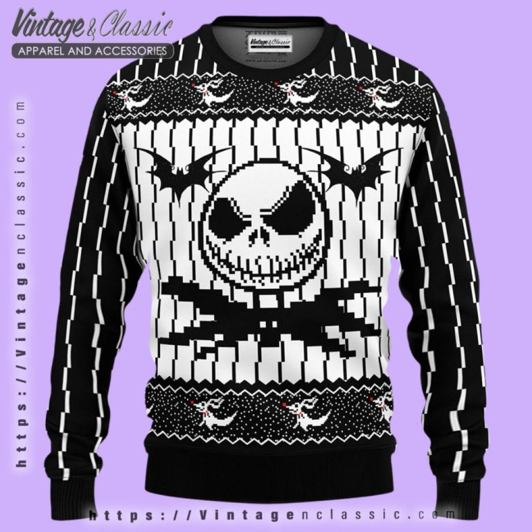 Jack Skellington Sally Ugly Christmas Sweater Ugly Christmas Sweater Jack Skellington Sally Ugly Christmas Sweater Ugly Christmas Sweater