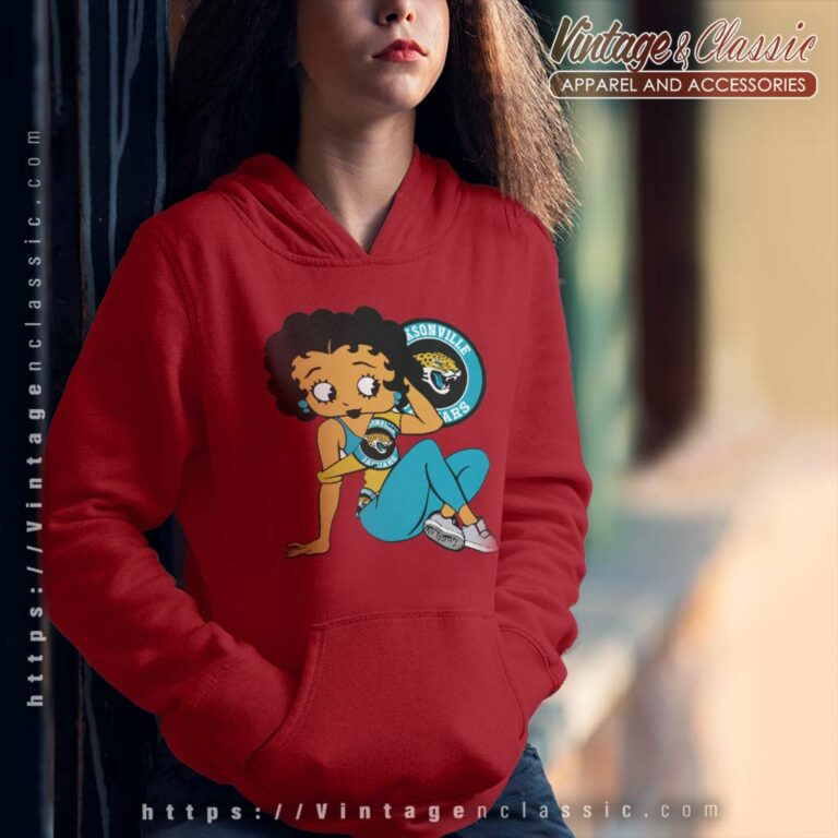 Jacksonville Jaguars Betty Boop Hoodie Jacksonville Jaguars Betty Boop Hoodie