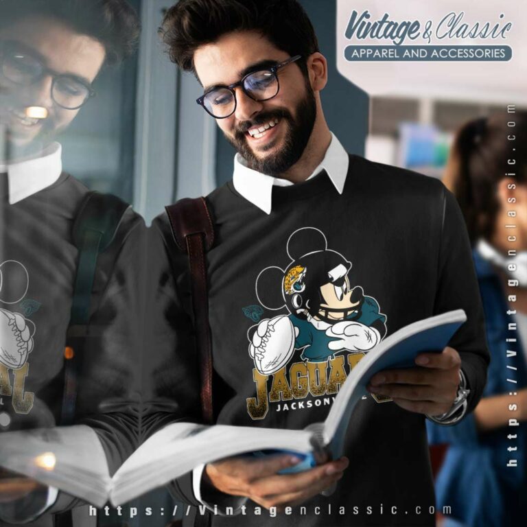 Jacksonville Jaguars Fandom In A Bold With This Disney Mickey Sweatshirt Jacksonville Jaguars Fandom In A Bold With This Disney Mickey Sweatshirt