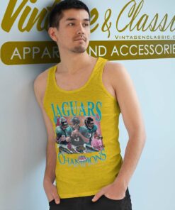 Jacksonville Jaguars Football Afc Central Division Champions Tank Top Racerback