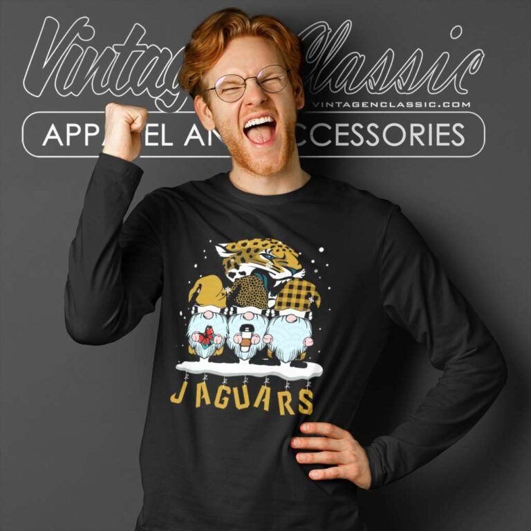 Jacksonville Jaguars Gnomes Long Sleeve Tee Jacksonville Jaguars Gnomes Long Sleeve Tee