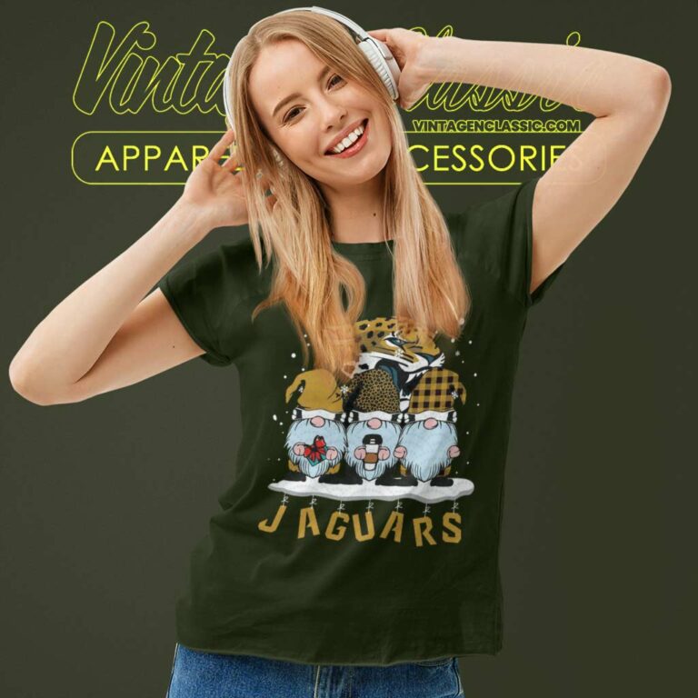 Jacksonville Jaguars Gnomes Women TShirt Jacksonville Jaguars Gnomes Women TShirt