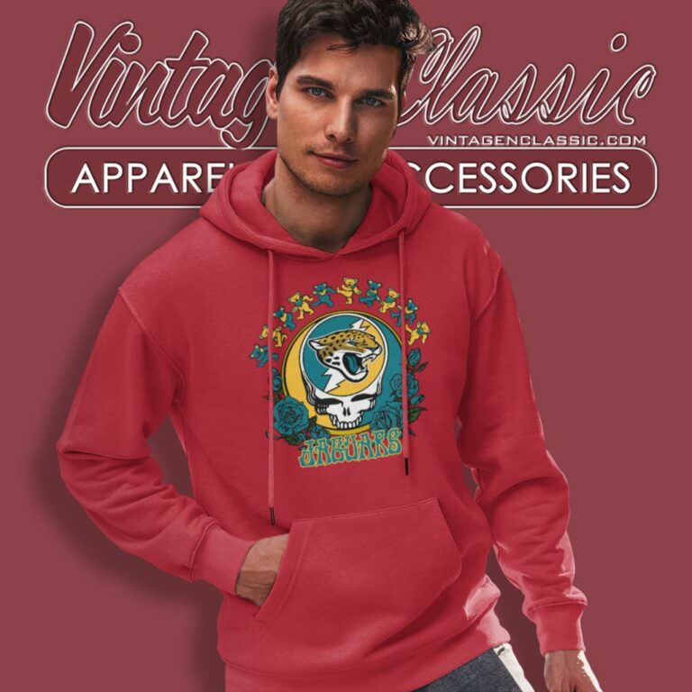 Jacksonville Jaguars Grateful Dead Roses Dancing Bears Hoodie 1 Jacksonville Jaguars Grateful Dead Roses Dancing Bears Hoodie 1