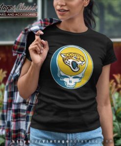 Jacksonville Jaguars Grateful Dead Steal Your Face Women TShirt