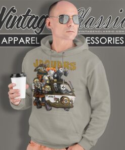 Jacksonville Jaguars Horror Movies Characters Halloween Shirt Hoodie