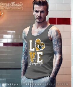 Jacksonville Jaguars Love Jacksonville Jaguars Tank Top Racerback