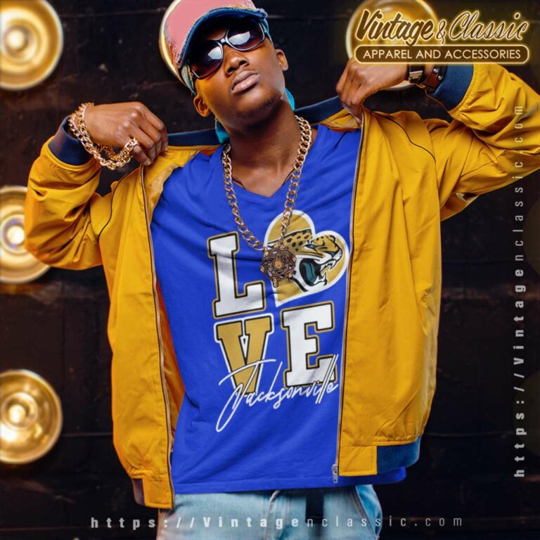 Jacksonville Jaguars Love Jacksonville Jaguars V Neck TShirt Jacksonville Jaguars Love Jacksonville Jaguars V Neck TShirt