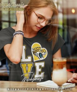 Jacksonville Jaguars Love Jacksonville Jaguars Women TShirt