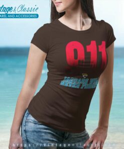 Jacksonville Jaguars Nfl 911 Will Never Forget Women TShirt