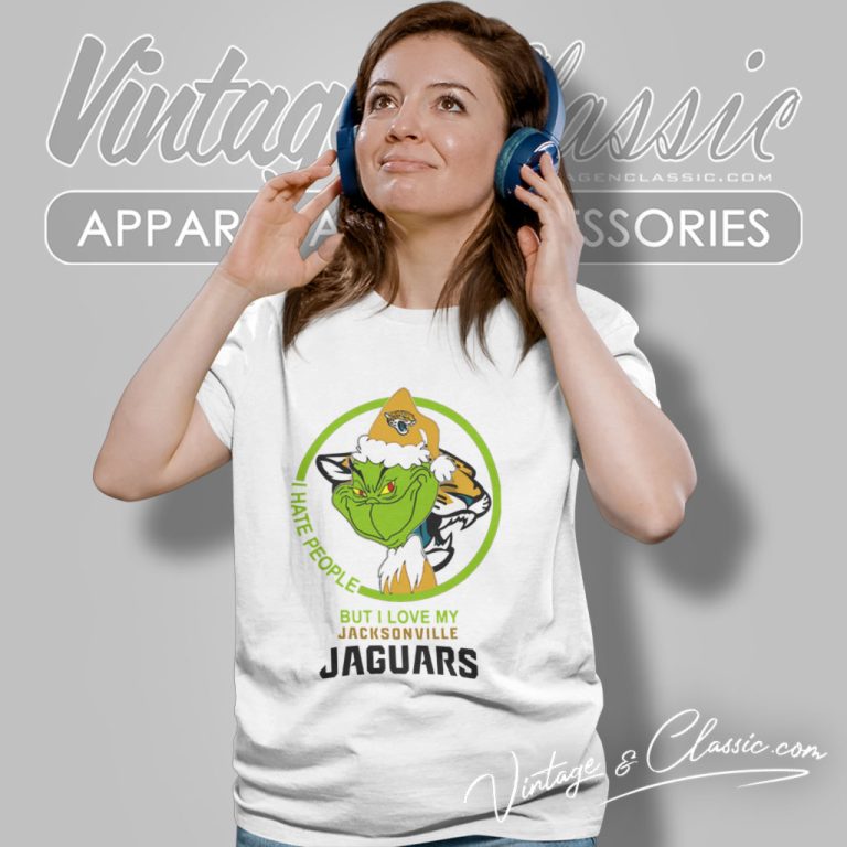 Jacksonville Jaguars Nfl Christmas Grinch Shirt I Hate People But I Love My Jacksonville Jaguars Women T Shirt Jacksonville Jaguars Nfl Christmas Grinch Shirt I Hate People But I Love My Jacksonville Jaguars Women T Shirt
