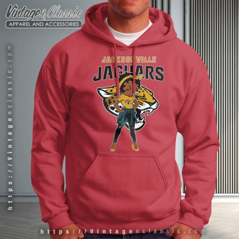 Jacksonville Jaguars Nfl Football Betty Boop Hoodie Jacksonville Jaguars Nfl Football Betty Boop Hoodie