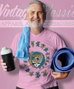 Jacksonville Jaguars Nfl Grateful Dancing Bears V Neck TShirt