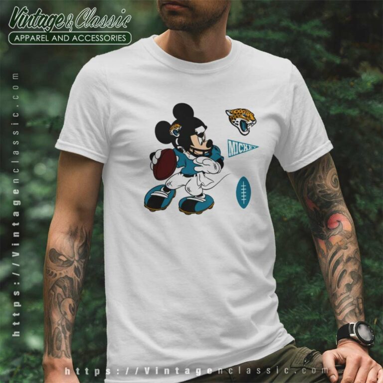 Jacksonville Jaguars Nfl Mickey Mouse T Shirt Jacksonville Jaguars Nfl Mickey Mouse T Shirt