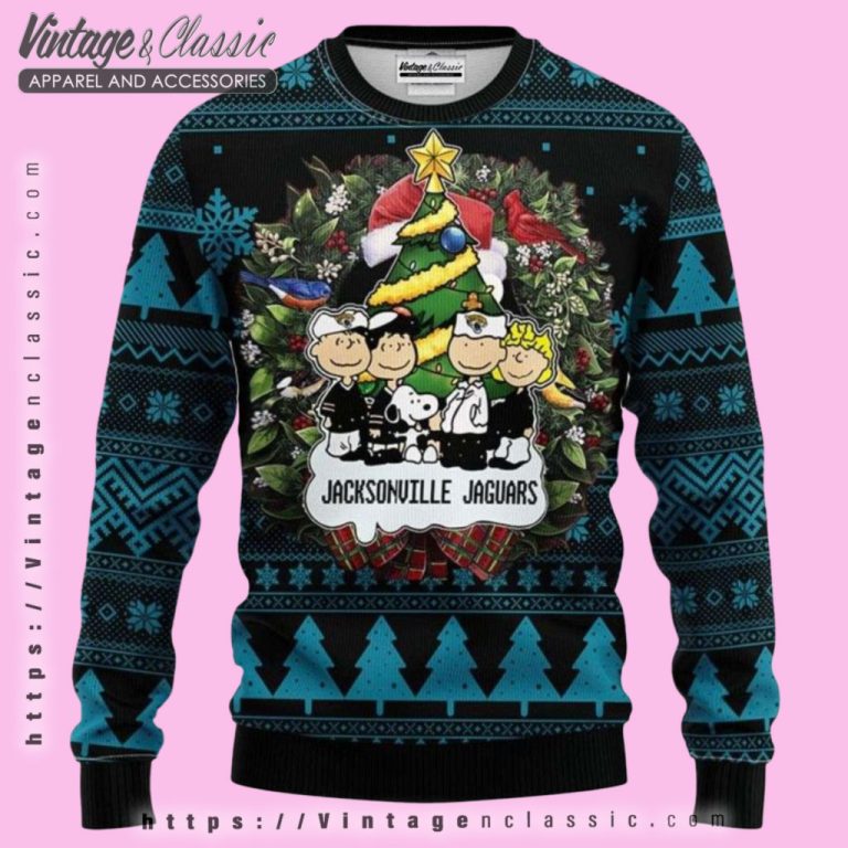 Jacksonville Jaguars Peanuts Snoopy Ugly Christmas Sweater Ugly Christmas Sweater Jacksonville Jaguars Peanuts Snoopy Ugly Christmas Sweater Ugly Christmas Sweater