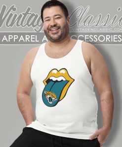 Jacksonville Jaguars Rolling Stones Tank Top Racerback