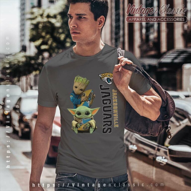 Jacksonville Jaguars Shirt Funny Baby Yoda And Baby Groot Hug T Shirt Jacksonville Jaguars Shirt Funny Baby Yoda And Baby Groot Hug T Shirt