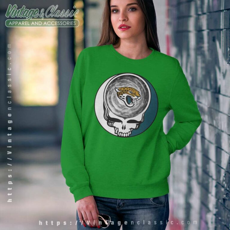 Jacksonville Jaguars Shirt Nfl Grateful Dead Logo Sweatshirt Jacksonville Jaguars Shirt Nfl Grateful Dead Logo Sweatshirt