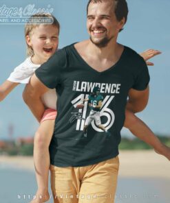 Jacksonville Jaguars Shirt Number 16 Trevor Lawrence V Neck TShirt