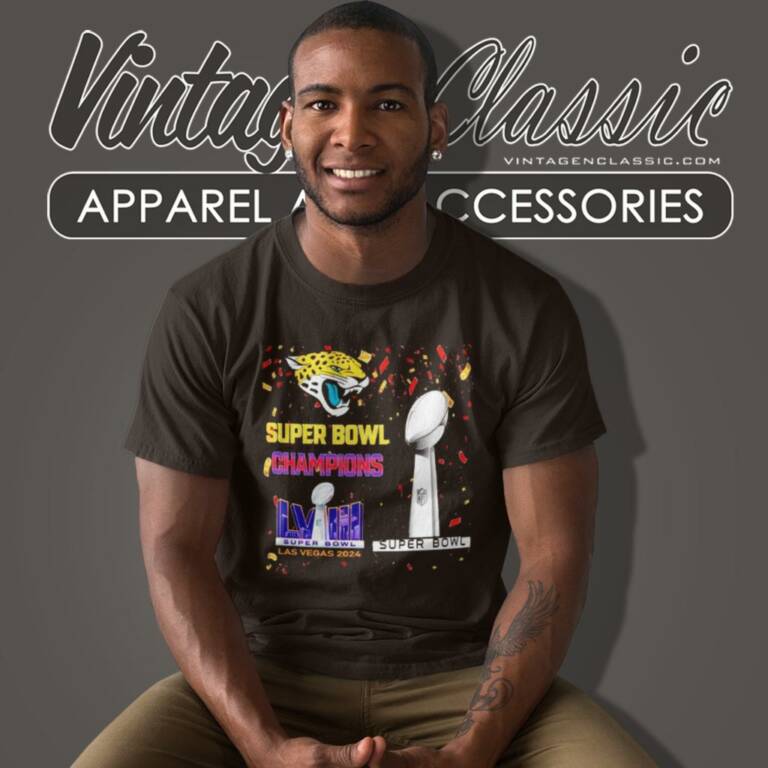 Jacksonville Jaguars Shirt Super Bowl Champions Lviii Las Vegas 2024 T Shirt Jacksonville Jaguars Shirt Super Bowl Champions Lviii Las Vegas 2024 T Shirt
