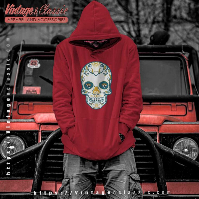 Jacksonville Jaguars Sugar Skull Hoodie Jacksonville Jaguars Sugar Skull Hoodie