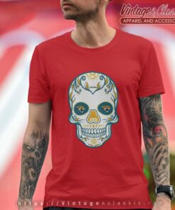 Jacksonville Jaguars Sugar Skull T Shirt