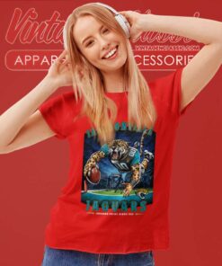 Jacksonville Jaguars Team Football Sport Women TShirt
