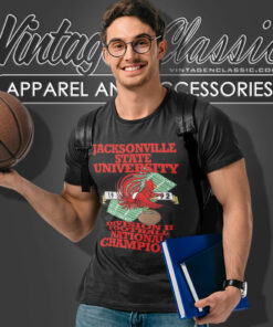 Jacksonville State University Football Shirt 4 Jacksonville State University Football T Shirt