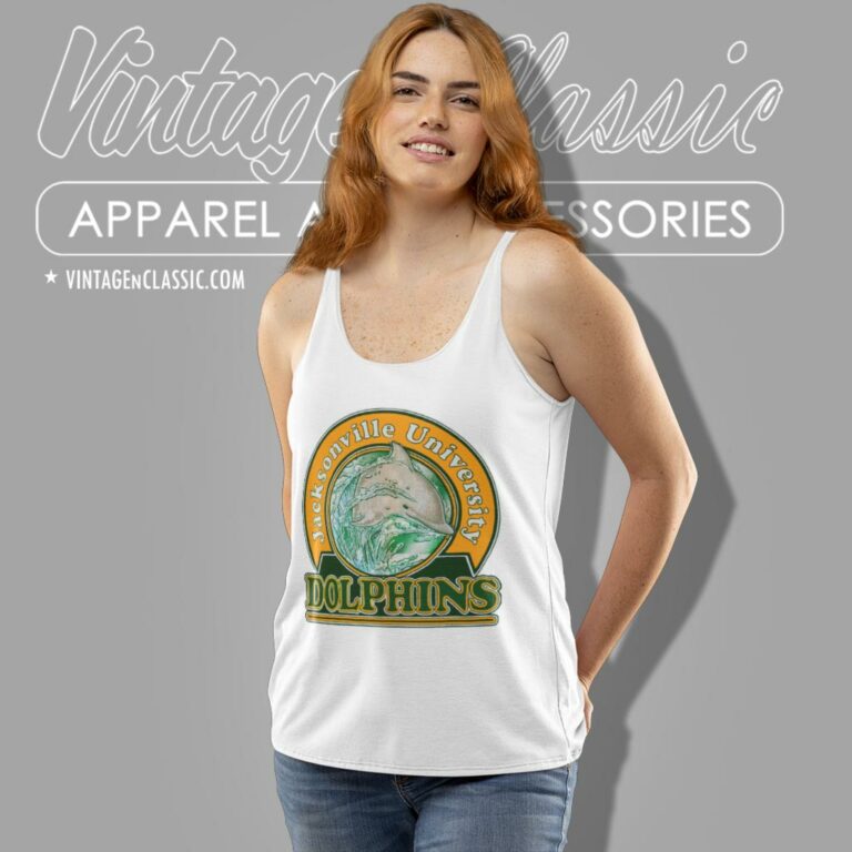 Jacksonville University Ju Dolphins Tank Top Racerback Jacksonville University Ju Dolphins Tank Top Racerback