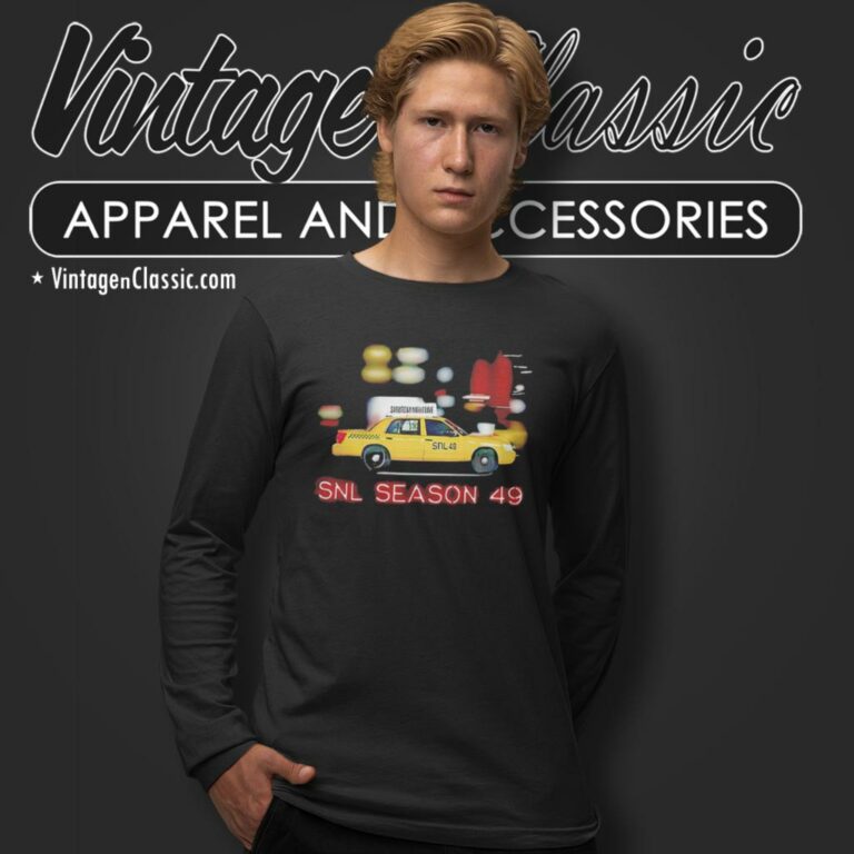 Jacob Elordi Renee Rapp Taxi Snl Season 49 January 20 2024 Long Sleeve Tee Jacob Elordi Renee Rapp Taxi Snl Season 49 January 20 2024 Long Sleeve Tee