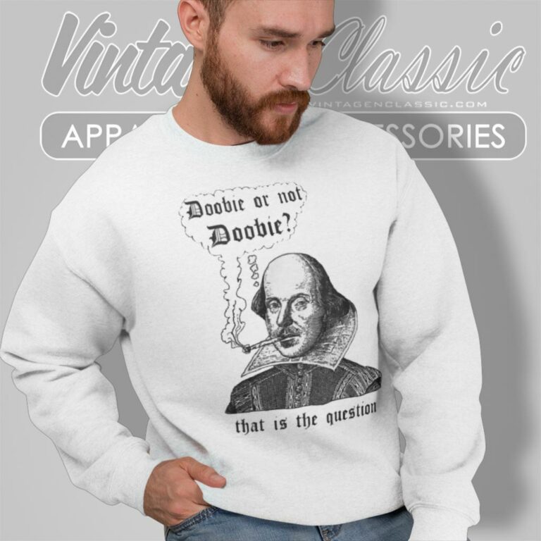 Jacob Elordi Wearing Doobie Or Not Doobie That Is The Question Sweatshirt Jacob Elordi Wearing Doobie Or Not Doobie That Is The Question Sweatshirt