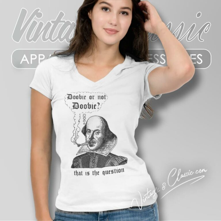 Jacob Elordi Wearing Doobie Or Not Doobie That Is The Question V Neck TShirt Jacob Elordi Wearing Doobie Or Not Doobie That Is The Question V Neck TShirt