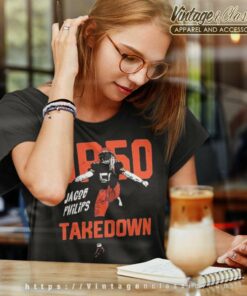Jacob Phillips Cleveland Browns Jp50 Takedown Women TShirt