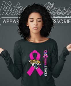 Jaguars Nfl Crush Cancer 2023 Long Sleeve Tee