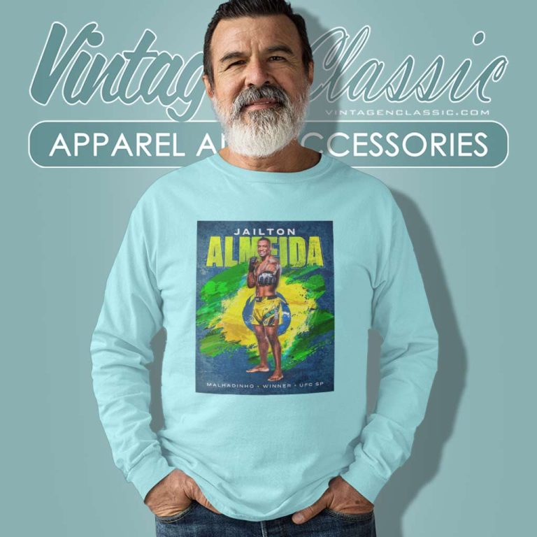 Jailton Almeida At Ufc Sp Pure Dominance Long Sleeve Tee Jailton Almeida At Ufc Sp Pure Dominance Long Sleeve Tee