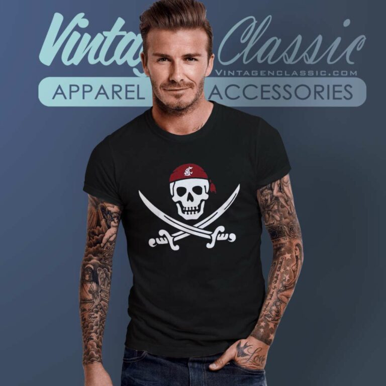 Jake Dickert Wsu Golf Pirate Skull T Shirt Jake Dickert Wsu Golf Pirate Skull T Shirt