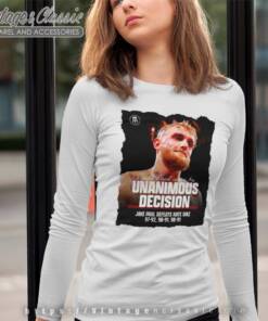 Jake Paul Defeats Nate Diaz Who Is Next For Jake Paul Shirt 5 Jake Paul Defeats Nate Diaz Who Is Next For Jake Paul Long Sleeve Tee