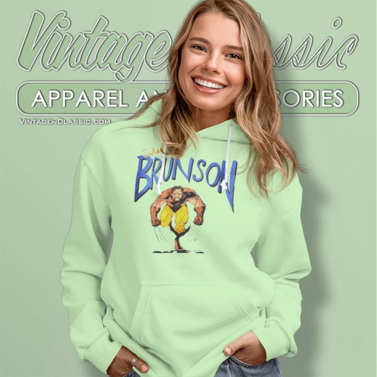 Jalen Brunson Wolverine Hoodie Jalen Brunson Wolverine Hoodie