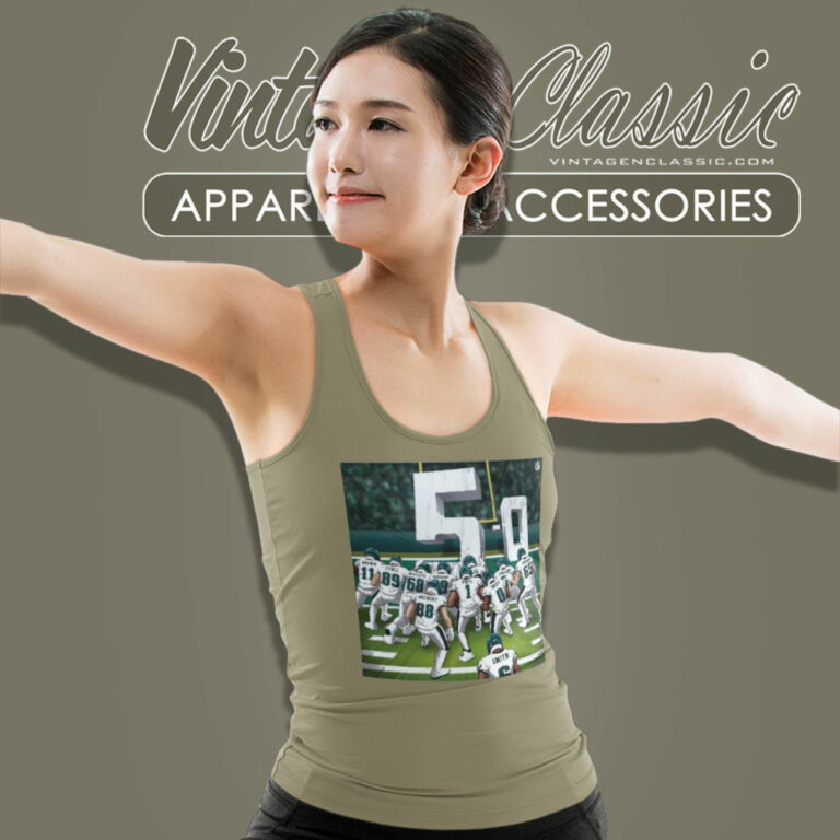 Jalen Hurts Brotherly Shove Tank Top Racerback Jalen Hurts Brotherly Shove Tank Top Racerback