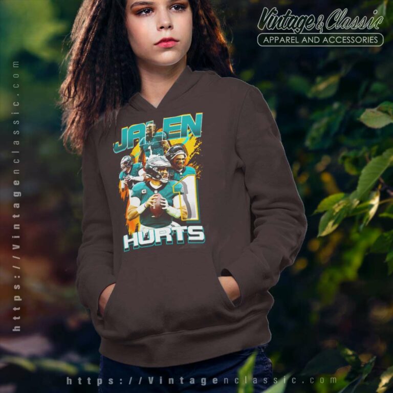 Jalen Hurts Philadelphia Eagles Hoodie Jalen Hurts Philadelphia Eagles Hoodie