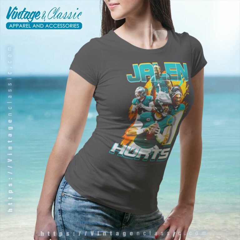 Jalen Hurts Philadelphia Eagles Women TShirt Jalen Hurts Philadelphia Eagles Women TShirt