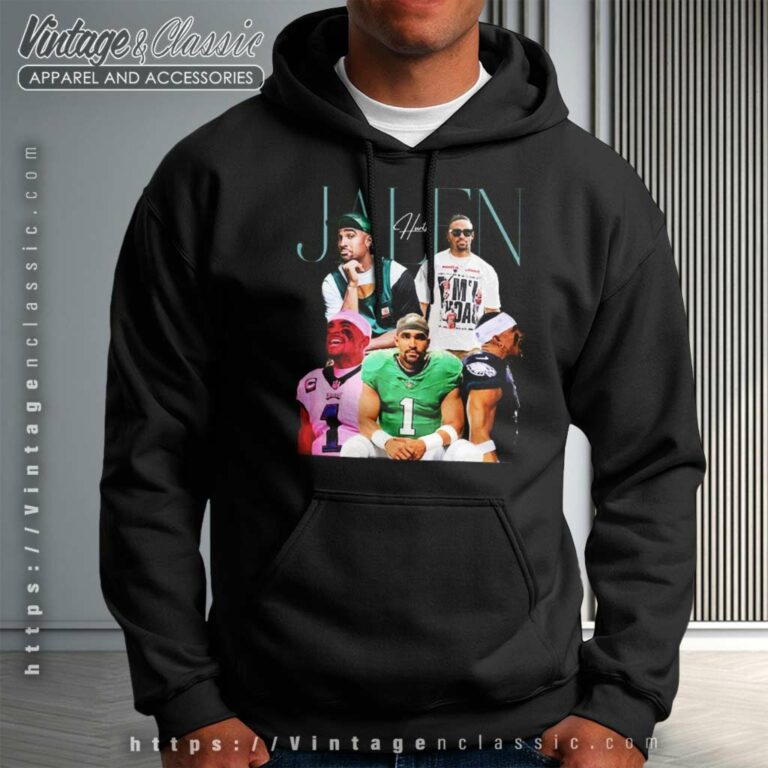 Jalen Hurts Quarterback Philadelphia Eagles Hoodie Jalen Hurts Quarterback Philadelphia Eagles Hoodie