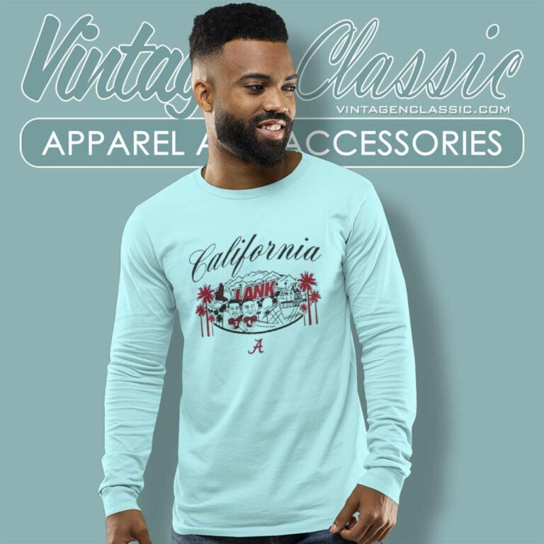 Jalen Milroe Lank Shirt California Alabama Long Sleeve Tee Jalen Milroe Lank Shirt California Alabama Long Sleeve Tee