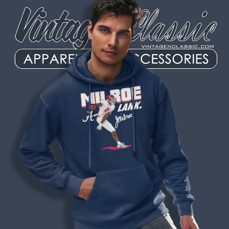 Jalen Milroe Shirt Lank Alabama Logo Hoodie Jalen Milroe Shirt Lank Alabama Logo Hoodie