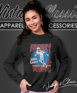 James Conner Angry Runs Shirt Good Morning Football Sweatshirt