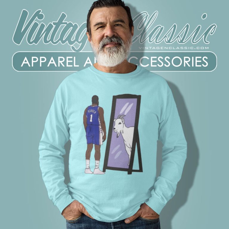 James Harden Mirror Goat Philadelphia Long Sleeve Tee James Harden Mirror Goat Philadelphia Long Sleeve Tee
