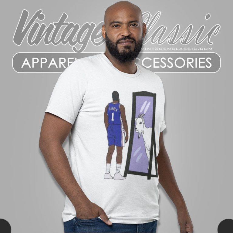 James Harden Mirror Goat Philadelphia T Shirt James Harden Mirror Goat Philadelphia T Shirt